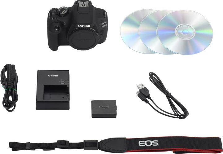 Image du produit Canon EOS 1200D, DSLR, 18MP, FullHD, Body (APS-C / DX)