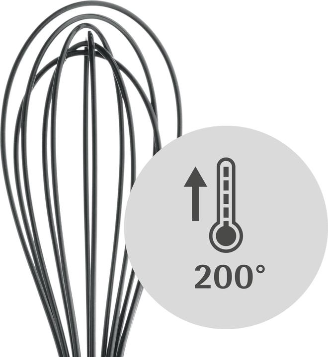 Productafbeelding WMF Klopper met siliconen draden 25cm Profi Plus roestvrij staal gematteerd, hittebestendig tot 200°C