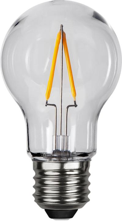 Immagine prodotto Star Trading LED Leuchtmittel E27 A55 Outdoor Lighting PC Cover Filament (E27, 1 W, 80 lm, 1 x, G)