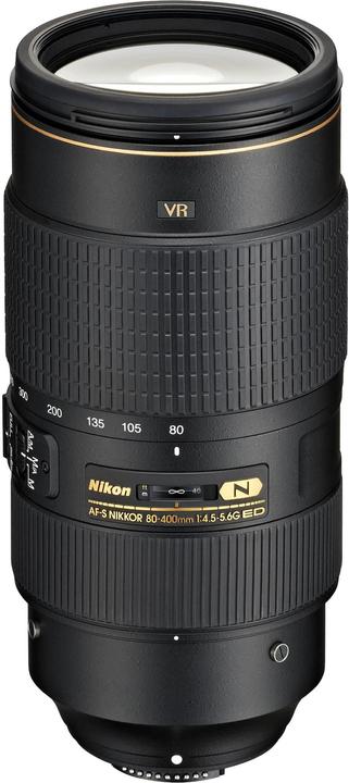 Immagine prodotto Nikon AF-S Nikkor 80-400mm f/4.5-5.6 G ED VR (Nikon F, Full-frame)
