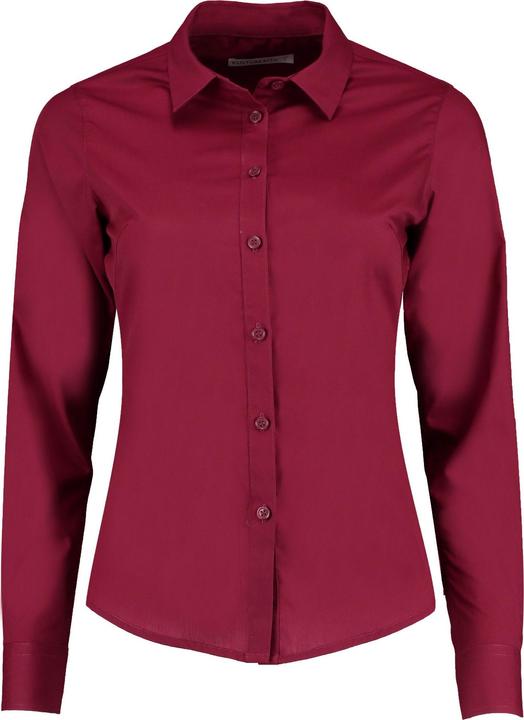 Actual product image Kustom Kit Womens/Ladies Poplin Tailored Long-Sleeved Shirt (34 D)