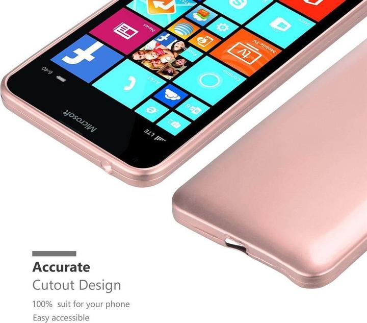 Produktbild Cadorabo TPU Matt Metallic Cover (Microsoft Lumia 640 XL)