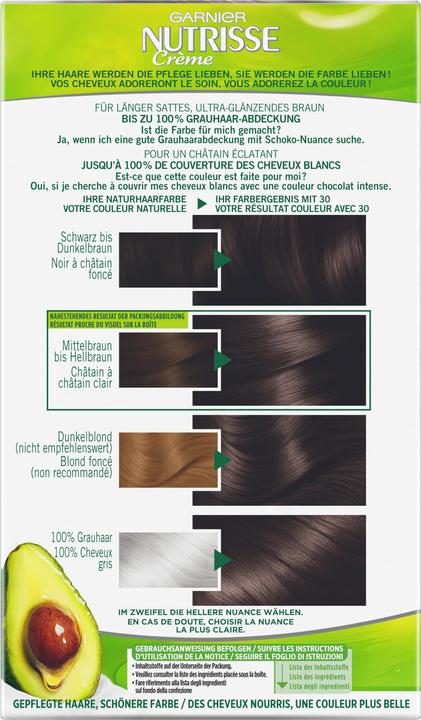Produktbild Garnier Nutrisse Classic (30 Dunkelbraun)