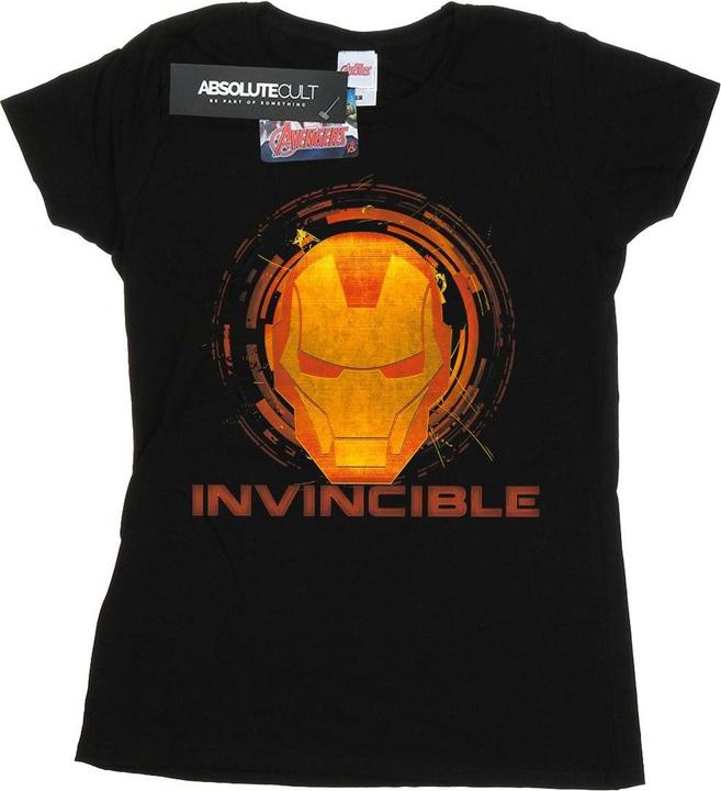 Image du produit - T-shirt IRON MAN INVINCIBLE - Femme (M)