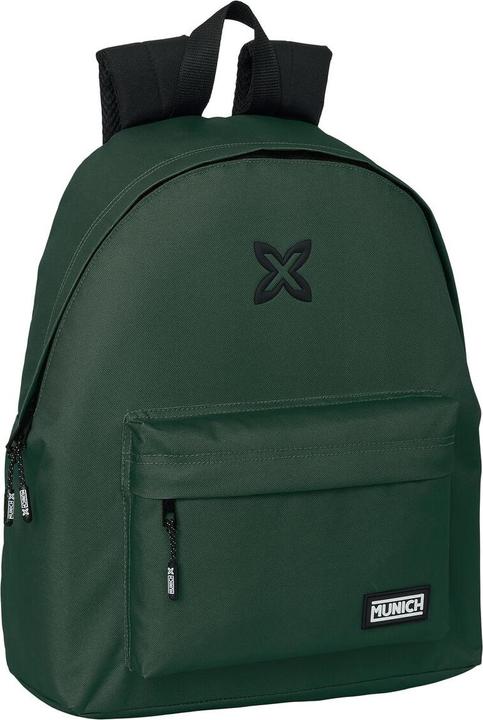 MunichSport Schulrucksack Munich Basic grün 33 x 42 x 15 cm