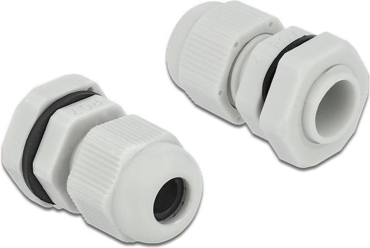 Produktbild Delock Kabelverschraubung PG7, 15mm, 10 Stück, grau