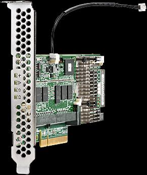 Actual product image HPE 726821-B21, Smart Array P440/4G FBWC SAS Controller