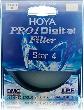 Actual product image Hoya Effect filter star, 4x, 62mm (62 mm, Effect filter)