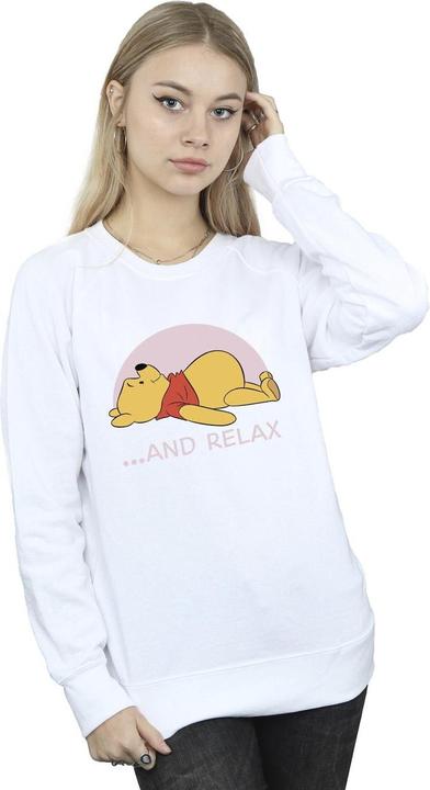 Actual product image Disney Womens/Ladies Winnie The Pooh Relax Sweatshirt (XL)