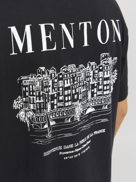 Actual product image Jack & Jones Printed round neck T-shirt T-shirt (XL)