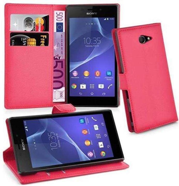 Produktbild Cadorabo Book mit Standfunktion Cover (Sony Xperia M2 Aqua, Sony Xperia M2)