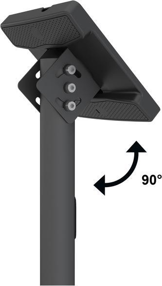 Actual product image Multibrackets Ceiling mount 2x, 32"-65", black, VESA 100x
