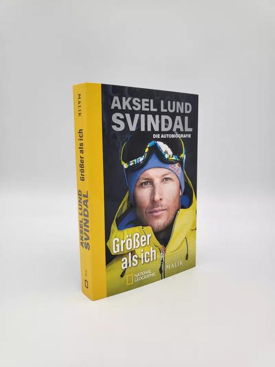 Actual product image Grösser als ich (German, Aksel Lund Svindal, Torbjørn Ekelund, Wolfgang Butt, 2022)