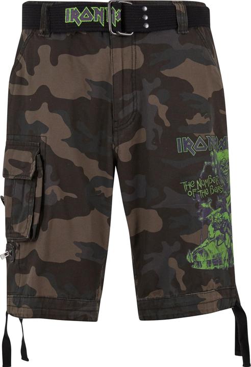 Image du produit Brandit Iron Maiden Savage Shorts The Number of The Beast - 188301 (5XL)