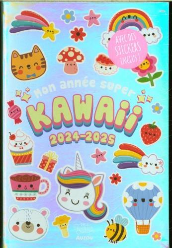 Produktbild Auzou France Mon année super kawaii 2024-2025 : avec des stickers inclus!