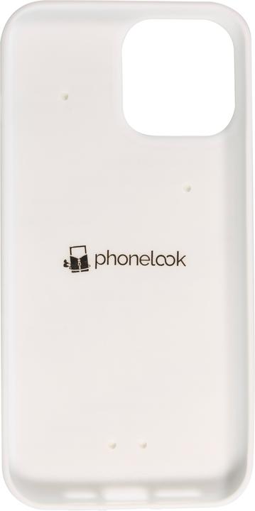 Immagine prodotto PhoneLook Coque Silicone rigide blanc Arancione brillante (Apple iPhone 13 Pro Max)