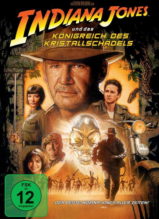 Produktbild Indiana Jones 4: Indiana Jones und das Königreich des Kristallschädels (DVD, 2008, Türkisch, Englisch, Deutsch)