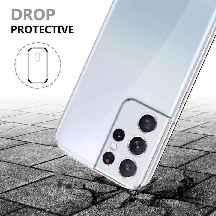 Image du produit Cadorabo TPU 360 degrés Case Cover (Samsung Galaxy S21 Ultra)