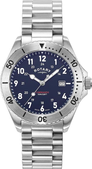Immagine prodotto Rotary GB05475/52 Commando Orologio da uomo 40mm 10ATM (Orologio da polso analogico, 40 mm)