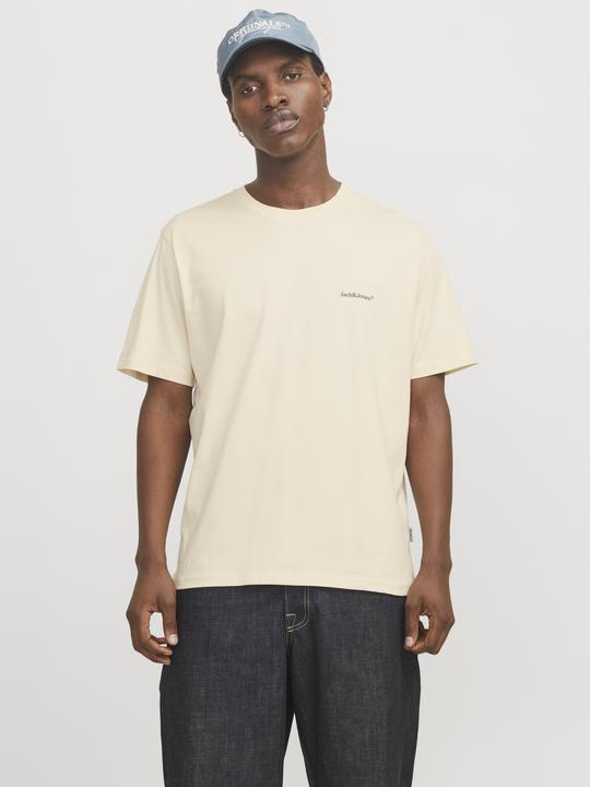 Actual product image Jack & Jones Jorsplit Back Tee Ss Crew Neck Ln (XL)