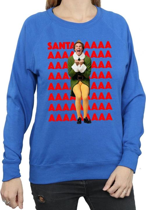 Immagine prodotto Elf Buddy Santa Scream Felpa Donna (S)