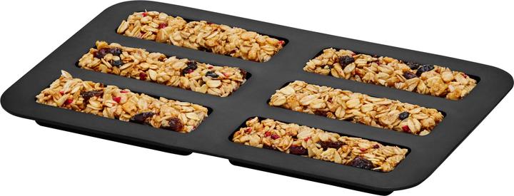 Produktbild WMF Dörrautomat Müsliriegelform Silkonform für selbstgemachte Riegel Küchenminis
