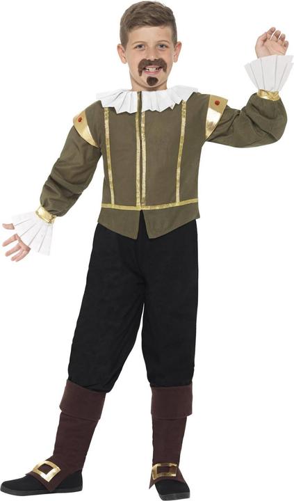 Image du produit Smiffys - Ensemble Déguisement SHAKESPEARE - Garçon (128, 134, 130 B)