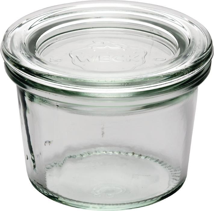 APS Weck-Gläser mit Deckel, 12er-Set (12 pcs, 0.08 l)