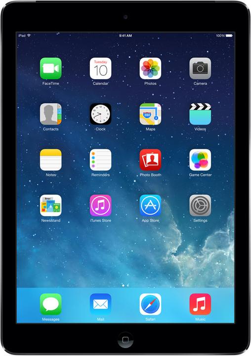 Produktbild Apple iPad Air (9.70", 16 GB, Space Gray)