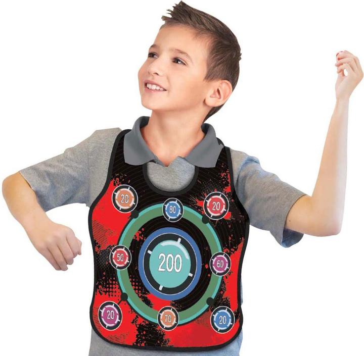 Actual product image Gametime Klett-Wurfspiel mit 2 Westen und 6 Bällen