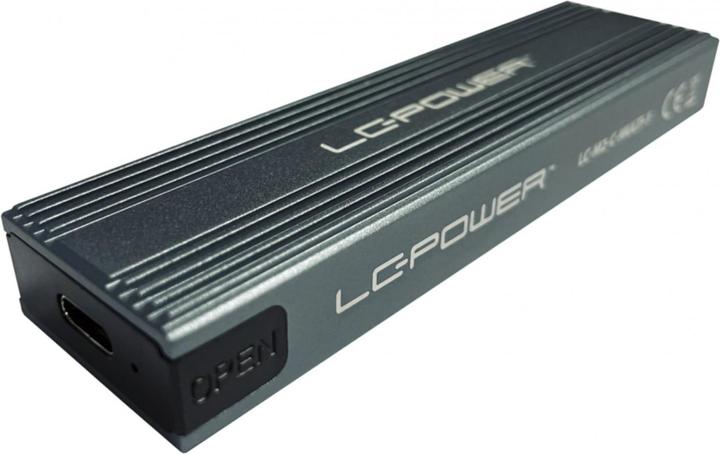 Produktbild LC-Power M.2 LC-M2-C-MULTI-3 USB3.2 M.2-SSD-Gehäuse (NVMe & SATA)