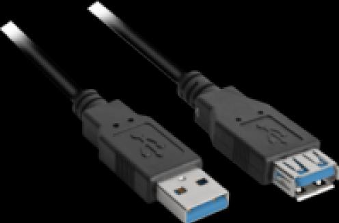 Produktbild Sharkoon USB A – USB A (1 m, USB 3.0)