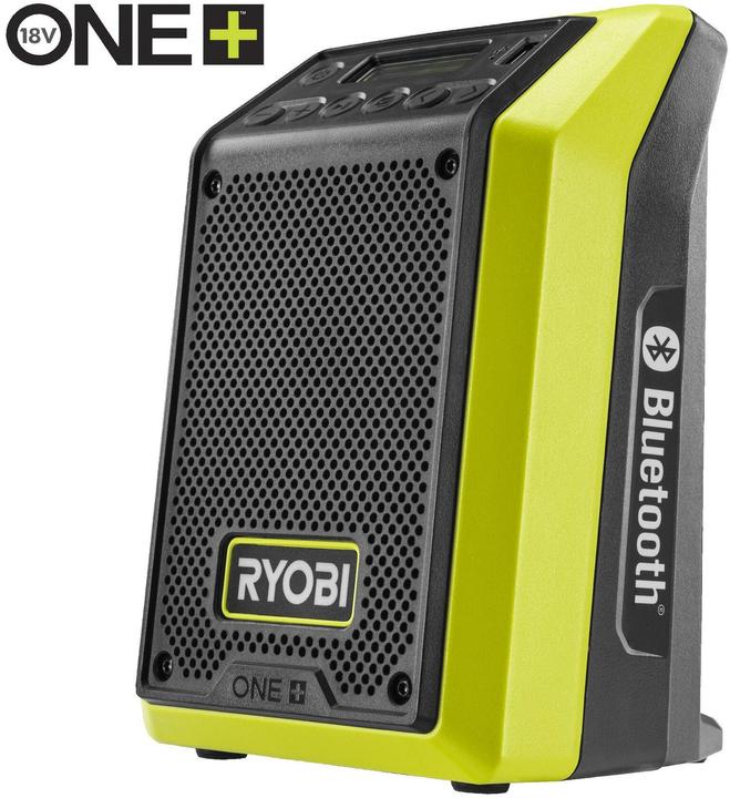 Image du produit Ryobi RRDAB18-0 18 V ONE+ Radio Bluetooth sans fil, DAB/DAB+ Fun (AM, FM, DAB, Bluetooth)