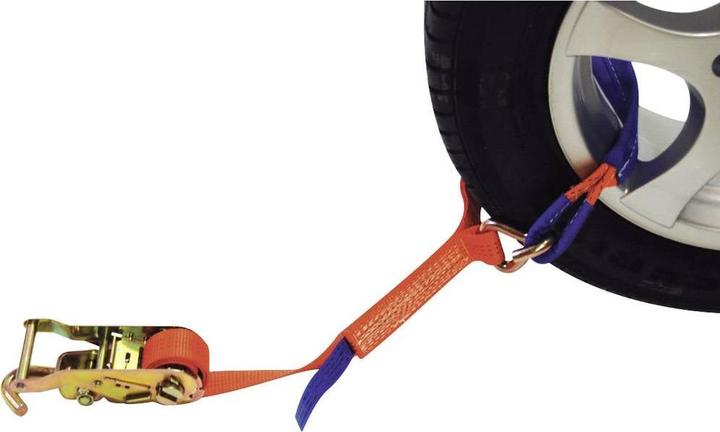 Actual product image Kunzer ZG 3.5 AUTOTRANSPORT Car transport lashing strap Tensile force LC Tie-down lashing (one