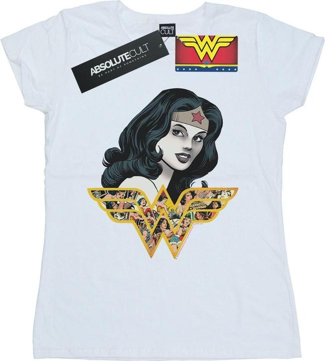 Immagine prodotto Wonder Woman Retro Collage Maglietta Donna (XL)
