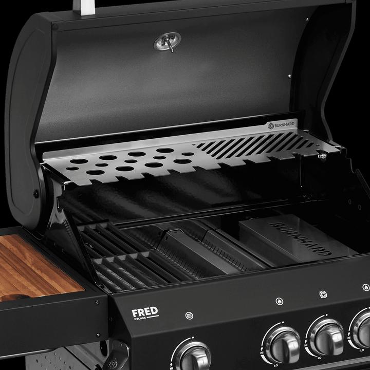 Actual product image Burnhard Stainless steel multifunctional warming rack Fat FRED