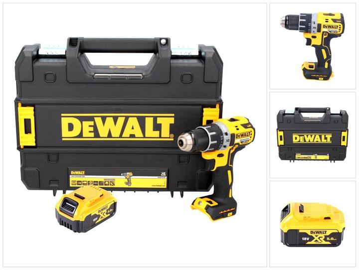 Produktbild DeWalt DCD 791 NT Akku Bohrschrauber Brushless 18V 70Nm + 1x Akku 5,0 Ah in TSTAK - ohne Ladegerät (Akkubetrieb)