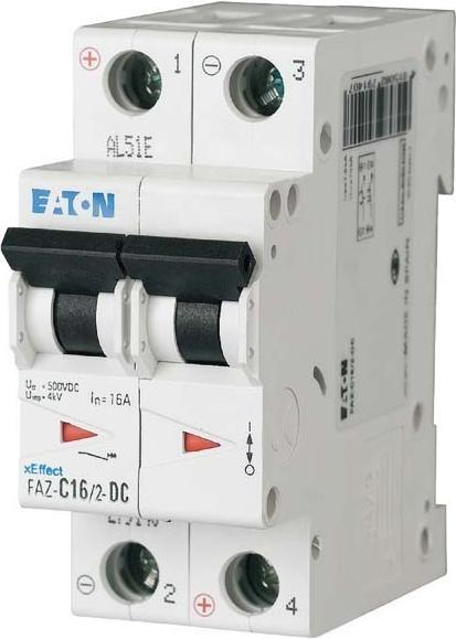 Actual product image Eaton miniature circuit breaker FAZ-C4