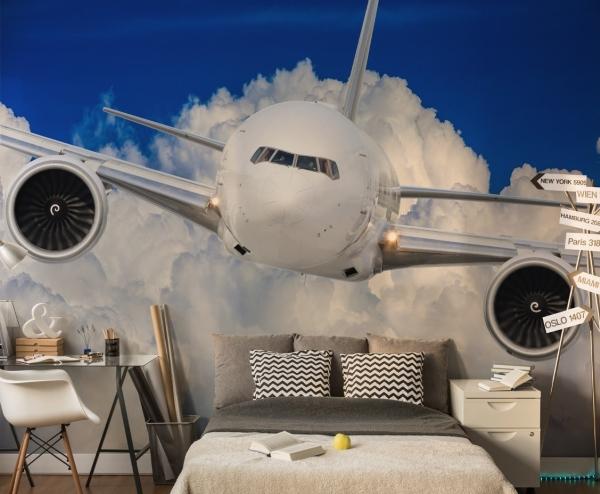 Immagine prodotto Walltastic Flyvemaskine tapet 243 x 203 cm