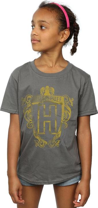 Image du produit - T-shirt HUFFLEPUFF BADGER CREST - Fille (140, 146)