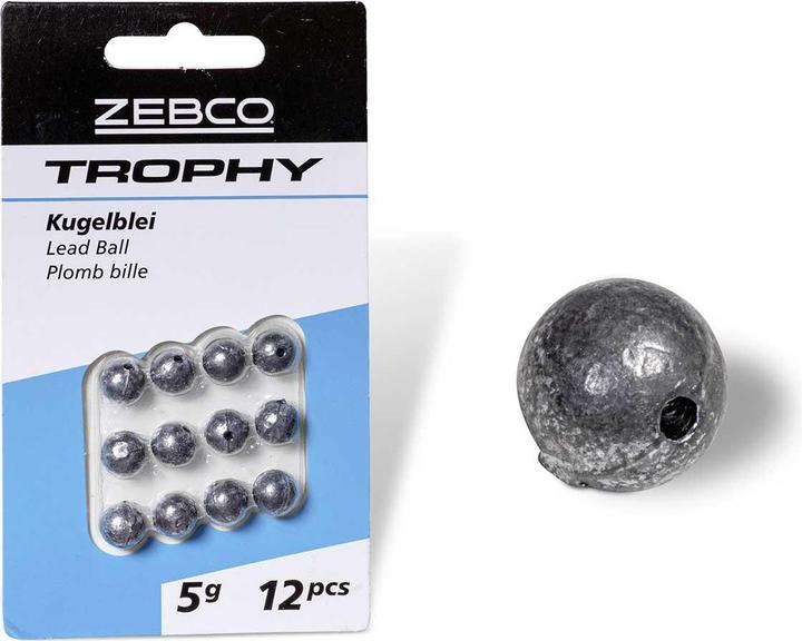 Actual product image Zebco Trophy ball lead