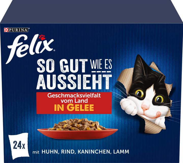 Immagine prodotto Felix Carne di Agail (Adulto, 24 pz., 2040 g)