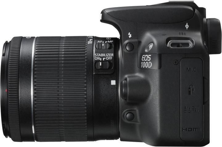 Produktbild Canon EOS 100D 18-55mm STM Kit (18.50 Mpx, APS-C / DX)