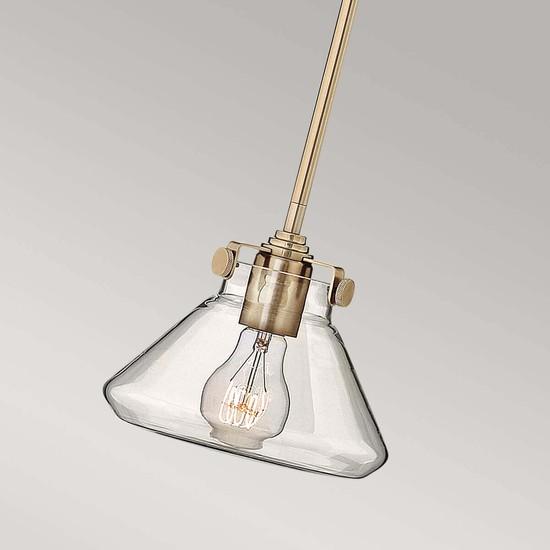 Produktbild Elstead Lighting Congress Hängeleuchte E27 18cm Gebürstetes Karamell (E27)