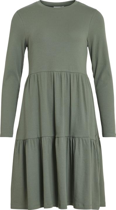 Vila Langarm Kleid in Knielänge