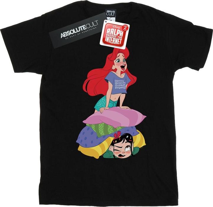 Image du produit Disney - T-shirt WRECK IT RALPH ARIEL AND VANELLOPE - Femme (M)