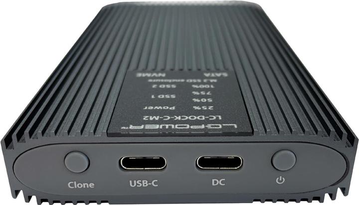 Produktbild LC-Power LC-DOCK-C-M2 USB3.2 Docking Station NVMe &SATA-M.2 retail (M.2)