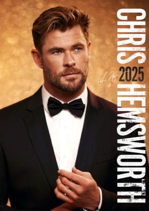Actual product image Chris Hemsworth 2025 (30 x 42 cm, Hardcover, English)