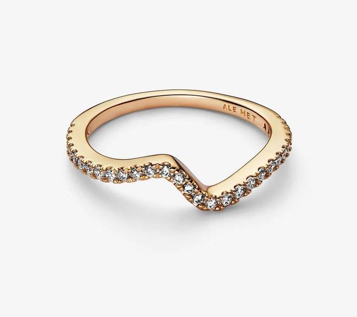 Produktbild Pandora Funkelnde Welle Ring (56)