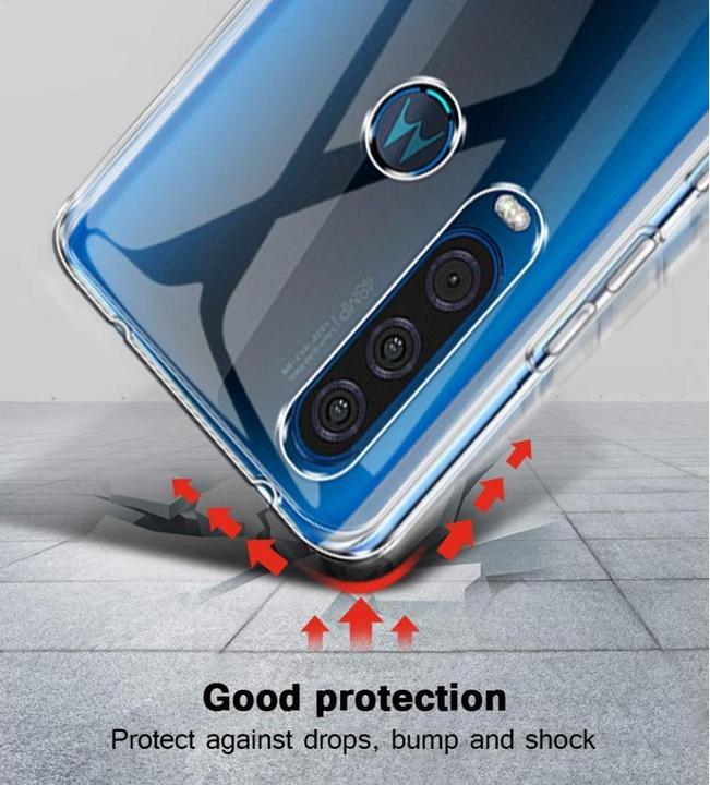Produktbild Screenguard Motorola One Action Flexible TPU Clear Case (Motorola One Action)